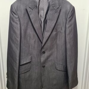 English Laundry Charcoal Blazer